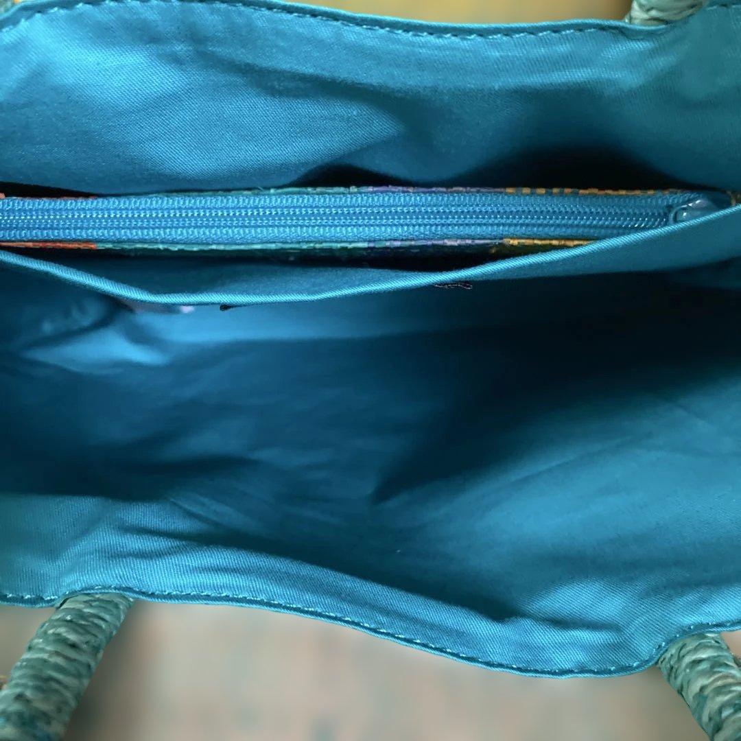 《クローバー》新品未使用アニエスベー　かごバッグ　マダガスカルトートバッグ