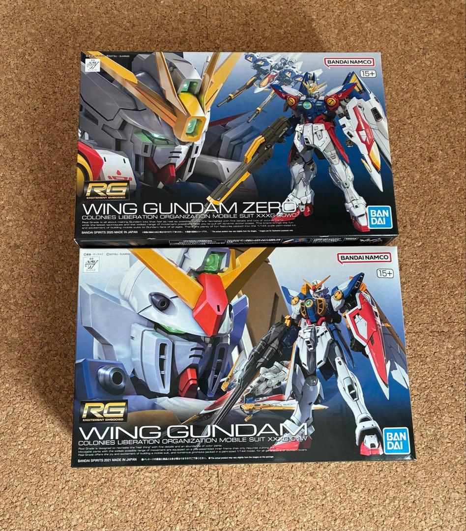 新品　RG 1/144 ウイングガンダムゼロ　RG 1/144 ウイングガンダム RG 1/144 ウイングガンダムゼロ | 新機動戦記ガンダムW プラモデル