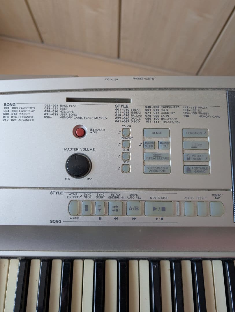 ヤマハ DGX-505 88鍵 PortableGrand 04年 中古 難有 Restock Yamaha