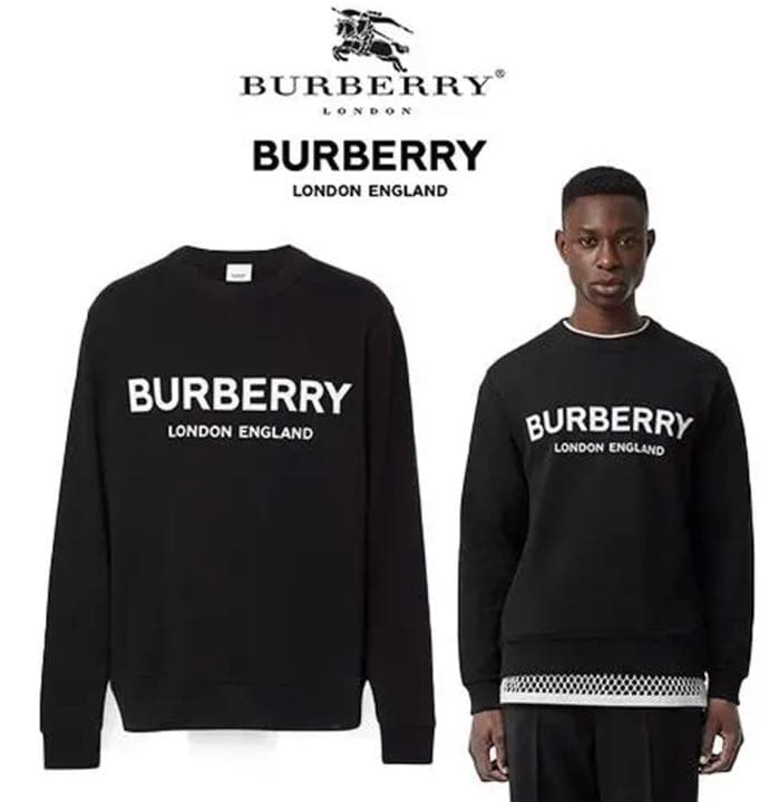 20SS【新作】BURBERRY バーバリー ロゴ スウェット トレーナー - メルカリ