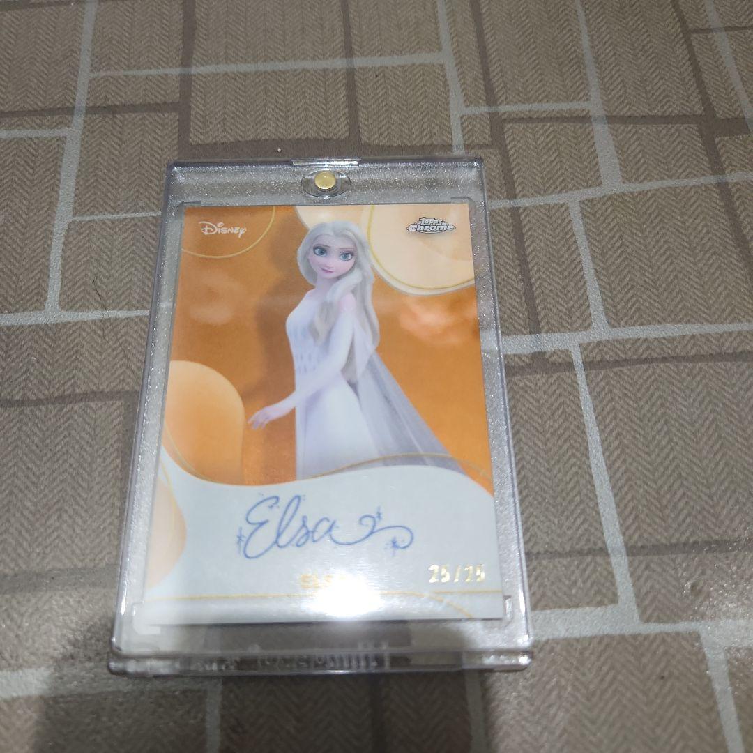 エルサ ファクシミリオートグラフカード 25/25 25枚限定 2025 Topps Jリーグ 大関友翔 直筆サインカード オレンジ