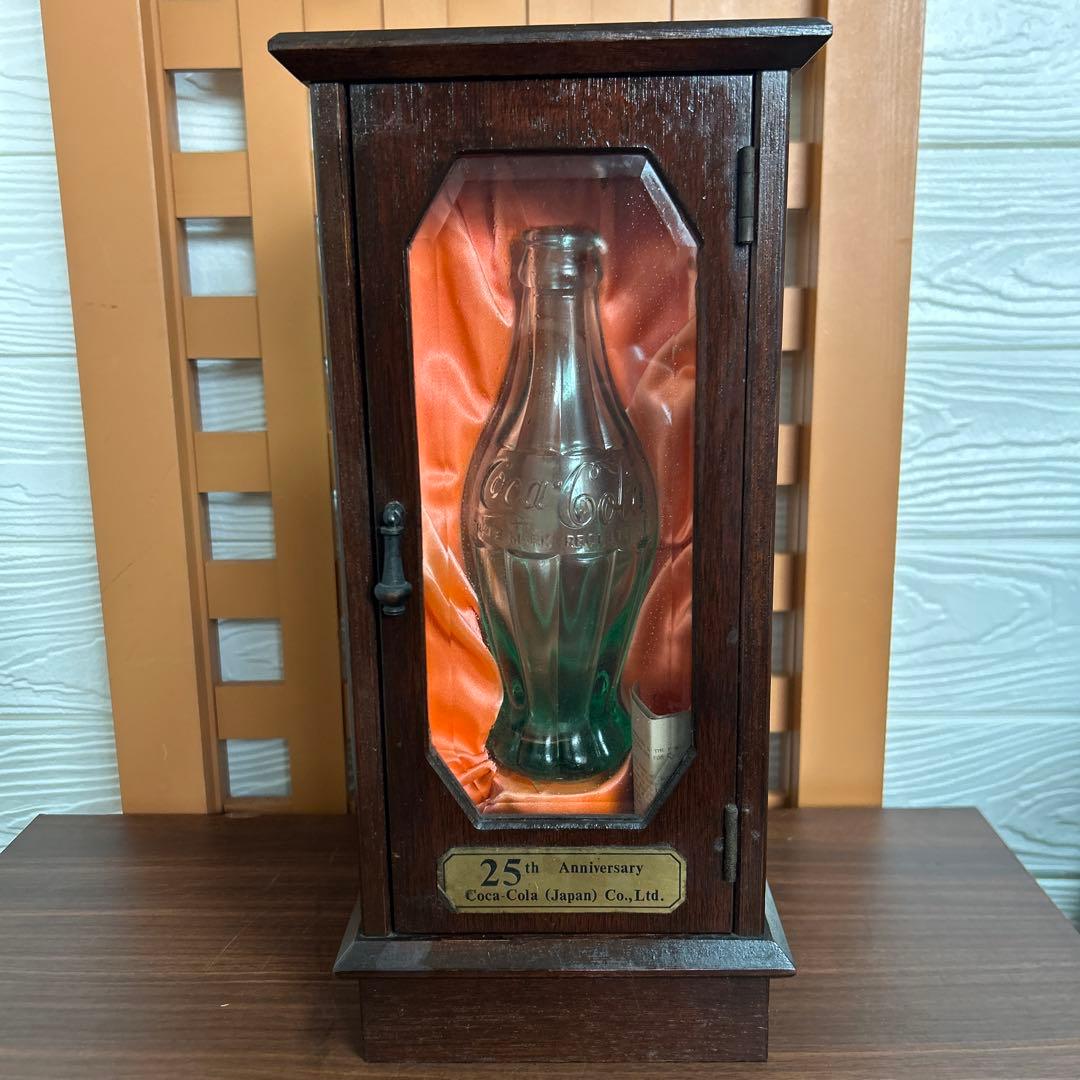 貴重 コカ・コーラ 25周年ルートボトル 1982 木箱付 - メルカリ