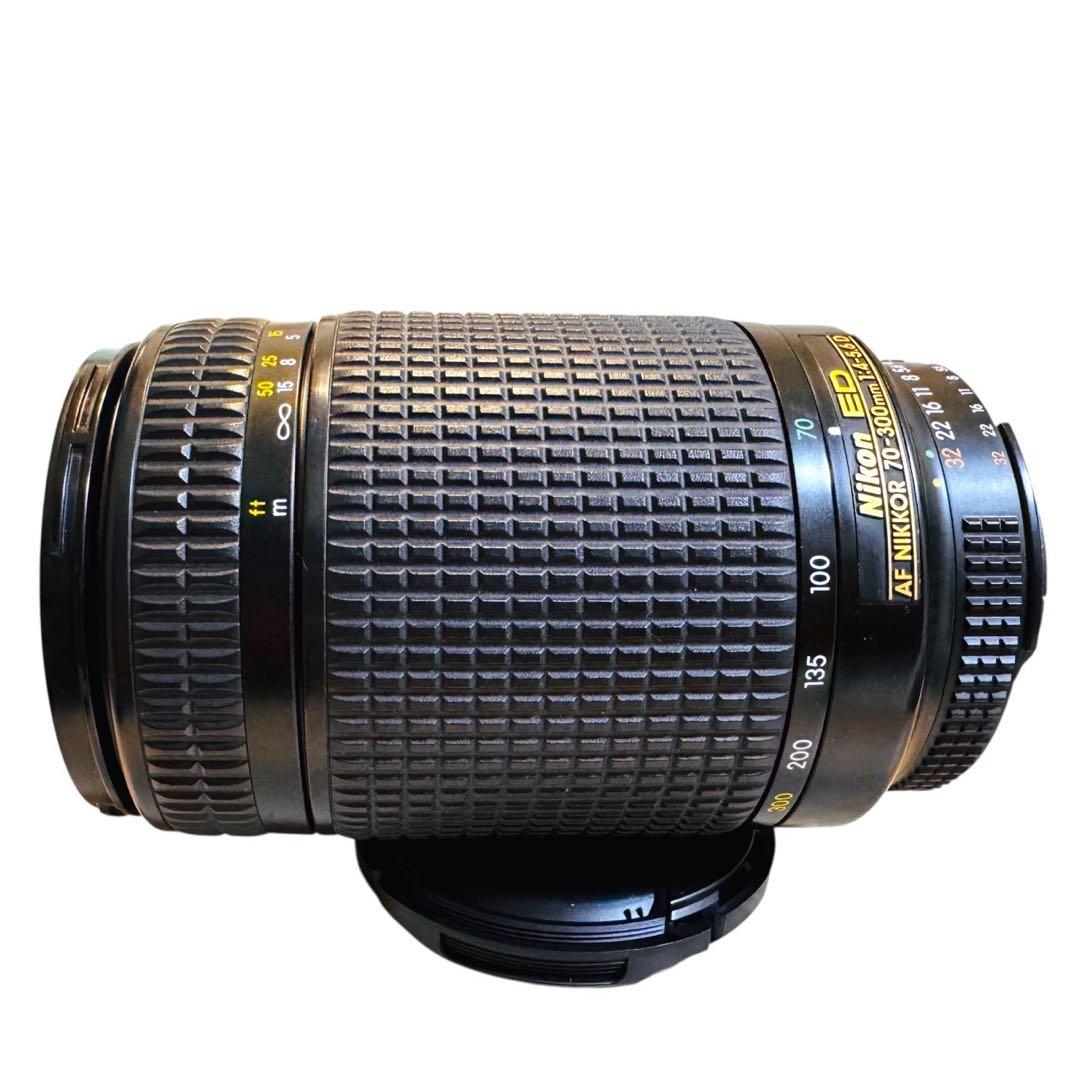美品 Nikon ED AF 70-300mm f/4-5.6 D 望遠レンズ