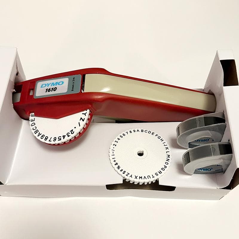 新品】レア☆Dymo 1610 ダイモ テープライター レトロ【インポート