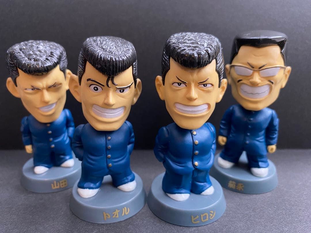 ビーバップハイスクール 首振りマスコット【4体セット+おまけ付
