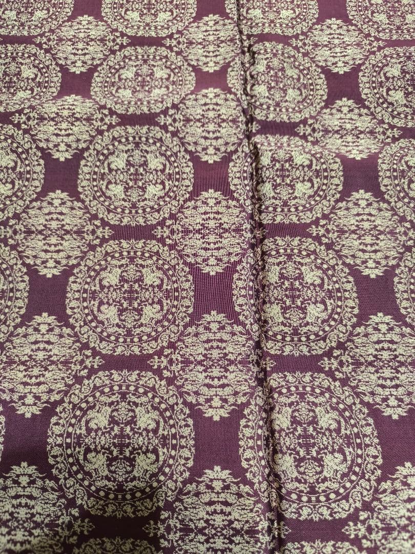 超希少116cm大判】龍村美術織物 非売品 大阪証券取引所記念 四天王狩猟