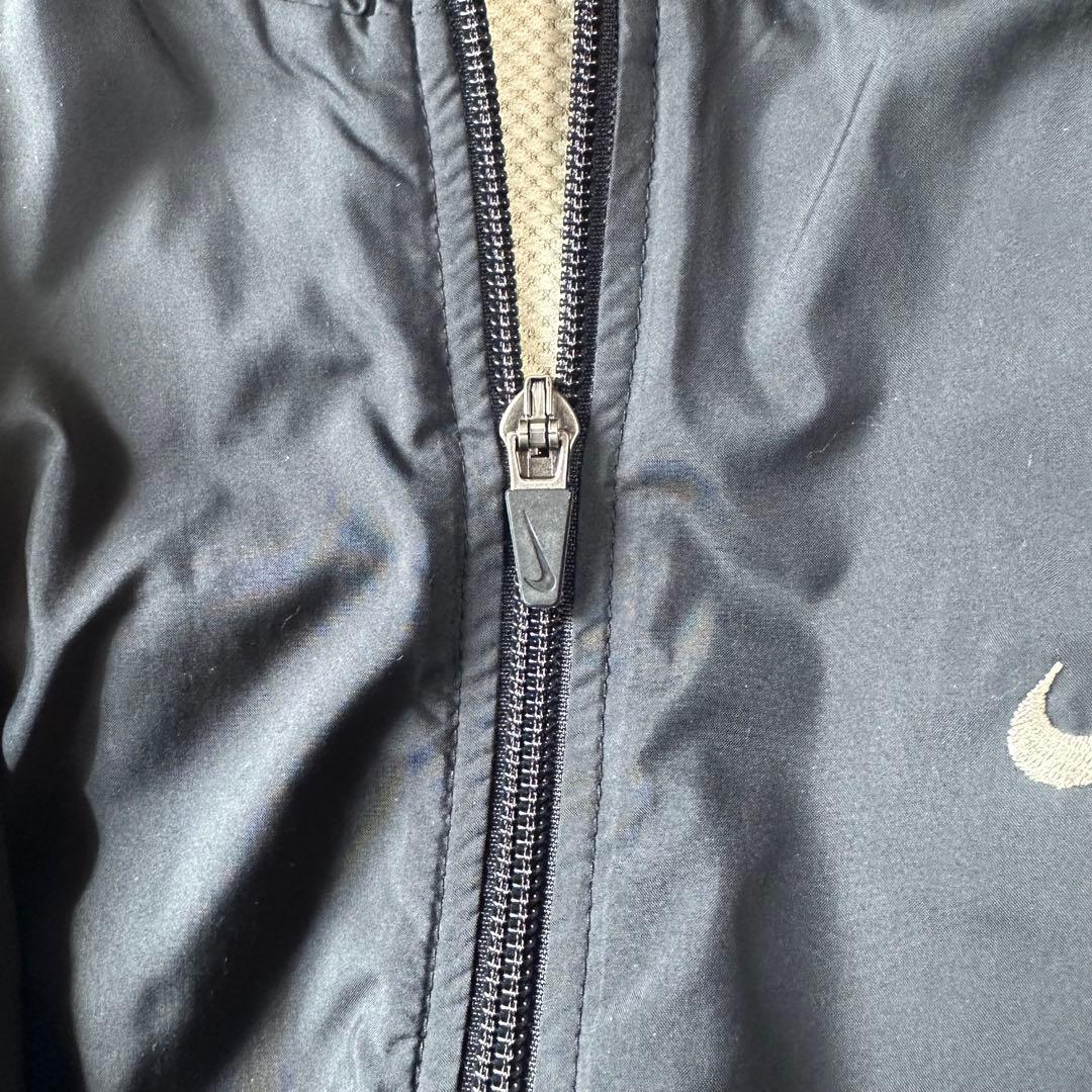 00s NIKE ナイロンジャケット 刺繍ロゴ ドローコードarchive - メルカリ
