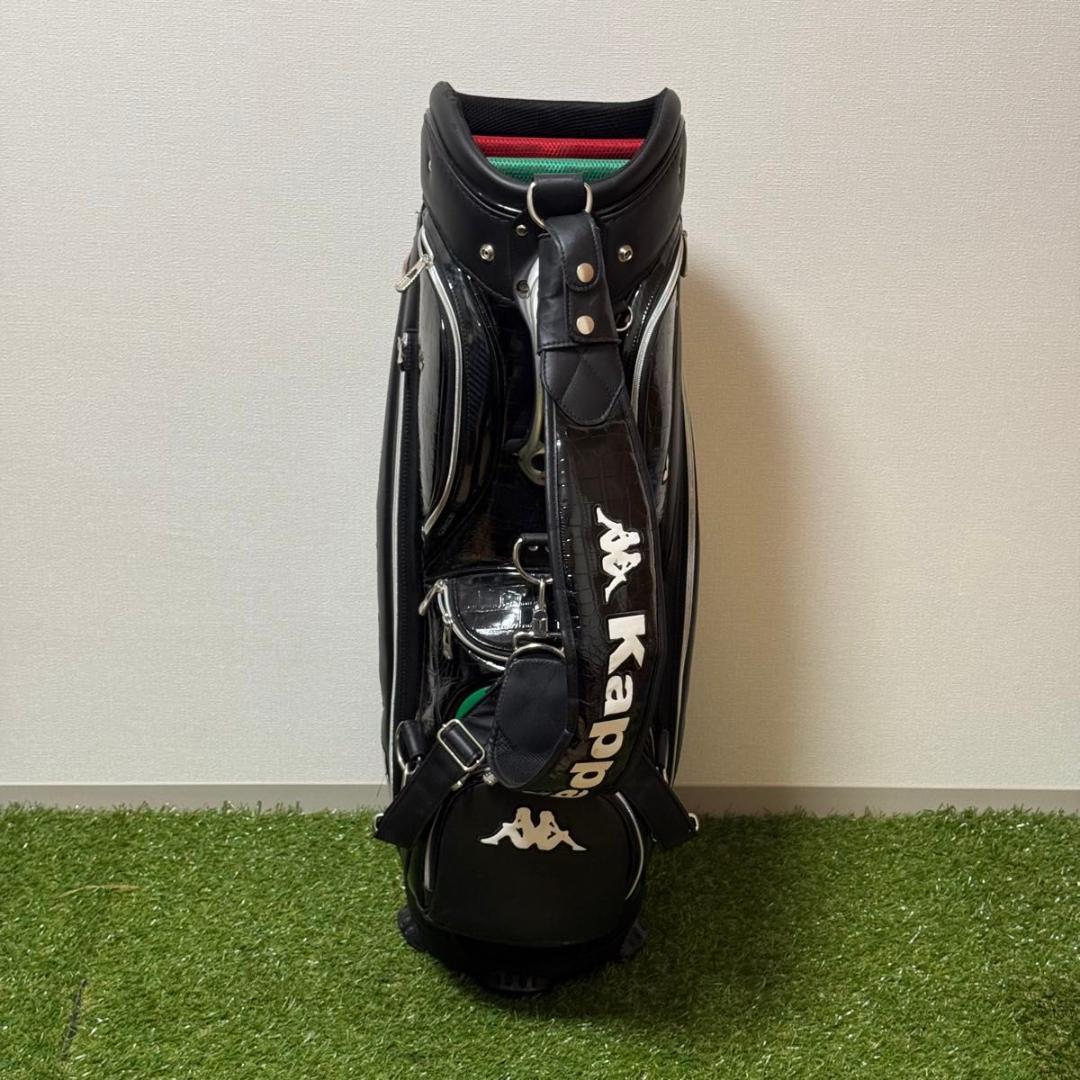Kappa カッパ キャディバッグ ゴルフバッグ イタリア 3点式 革製