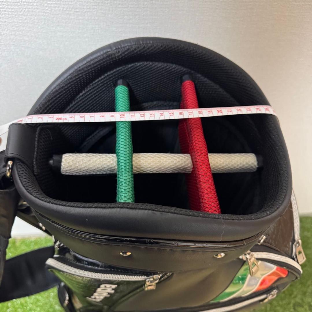 Kappa カッパ キャディバッグ ゴルフバッグ イタリア 3点式 革製