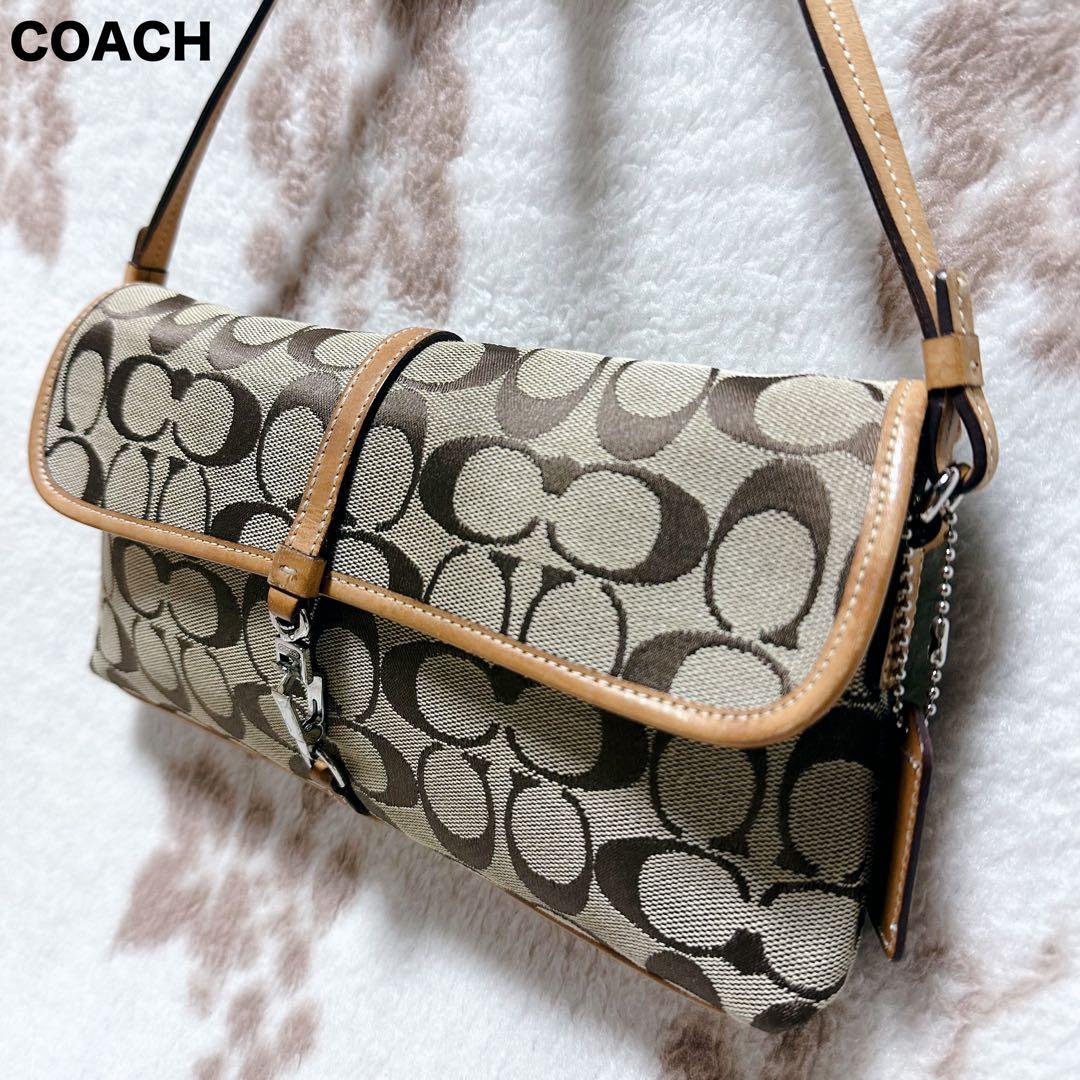 コーチ クリップ デミ アクセサリーポーチ バッグ ワンショルダー