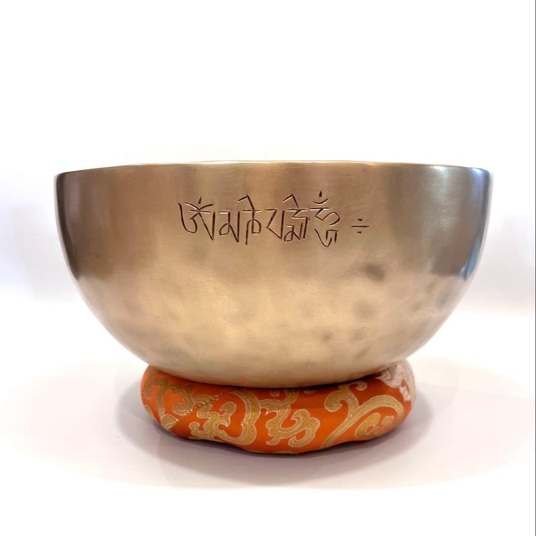 フルムーン アンティークゴールド 23.5cm E音 シンギングボウル