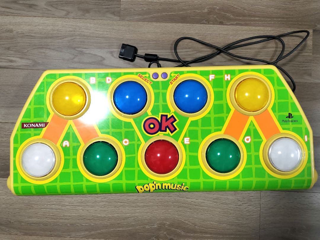 ポップンミュージック　アーケードスタイルコントローラー プレイステーション『ポップンミュージック アーケードスタイル