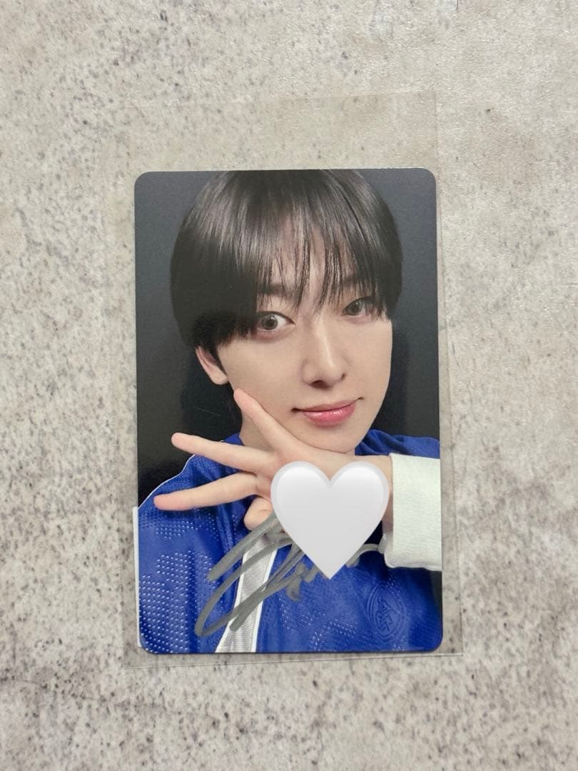 &TEAM エンティーム FUMA フウマ weverse ラキドロ 直筆サイン - メルカリ