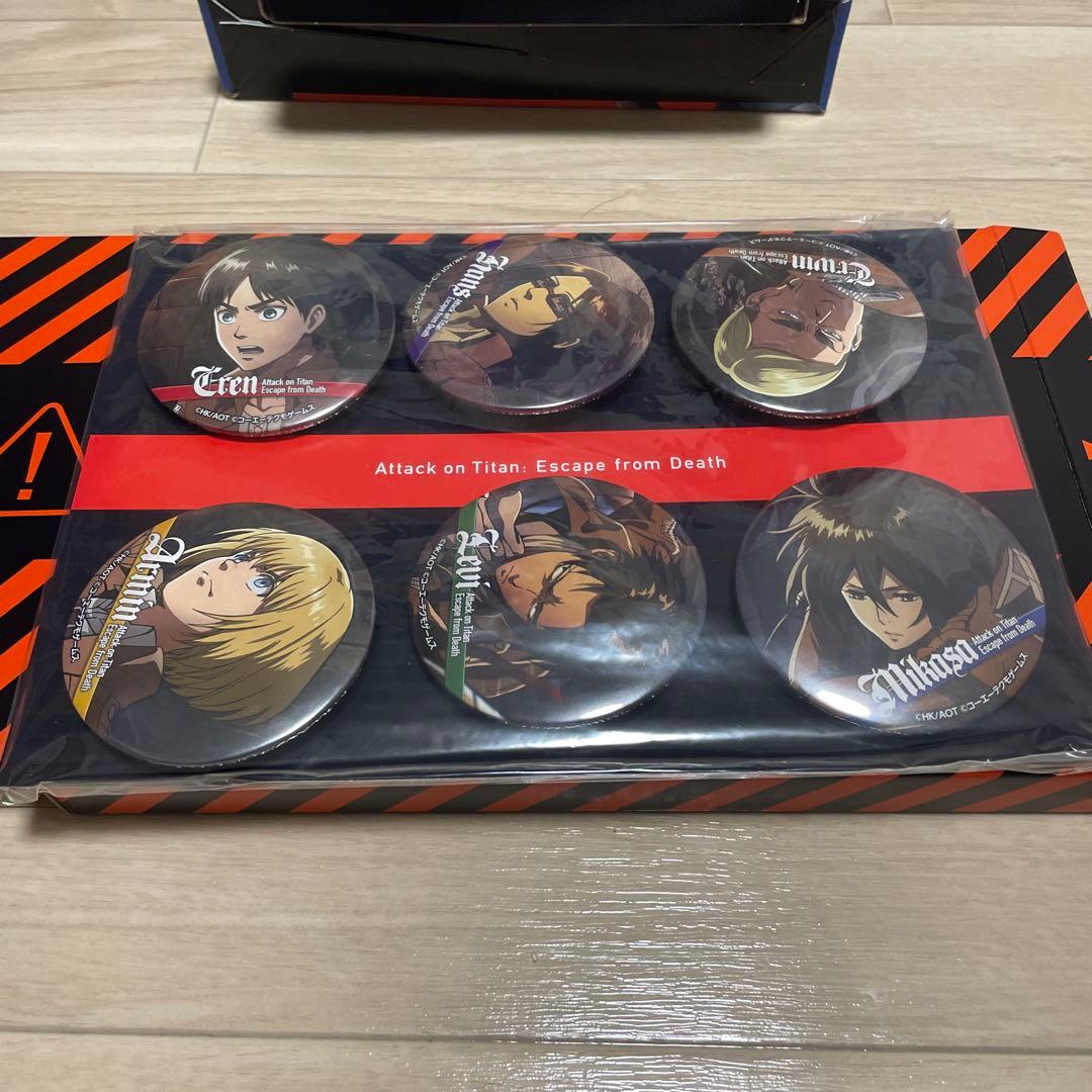 ★特典未使用未開封 美品 希少品★ 進撃の巨人 死地からの脱出 トレジャーBOX