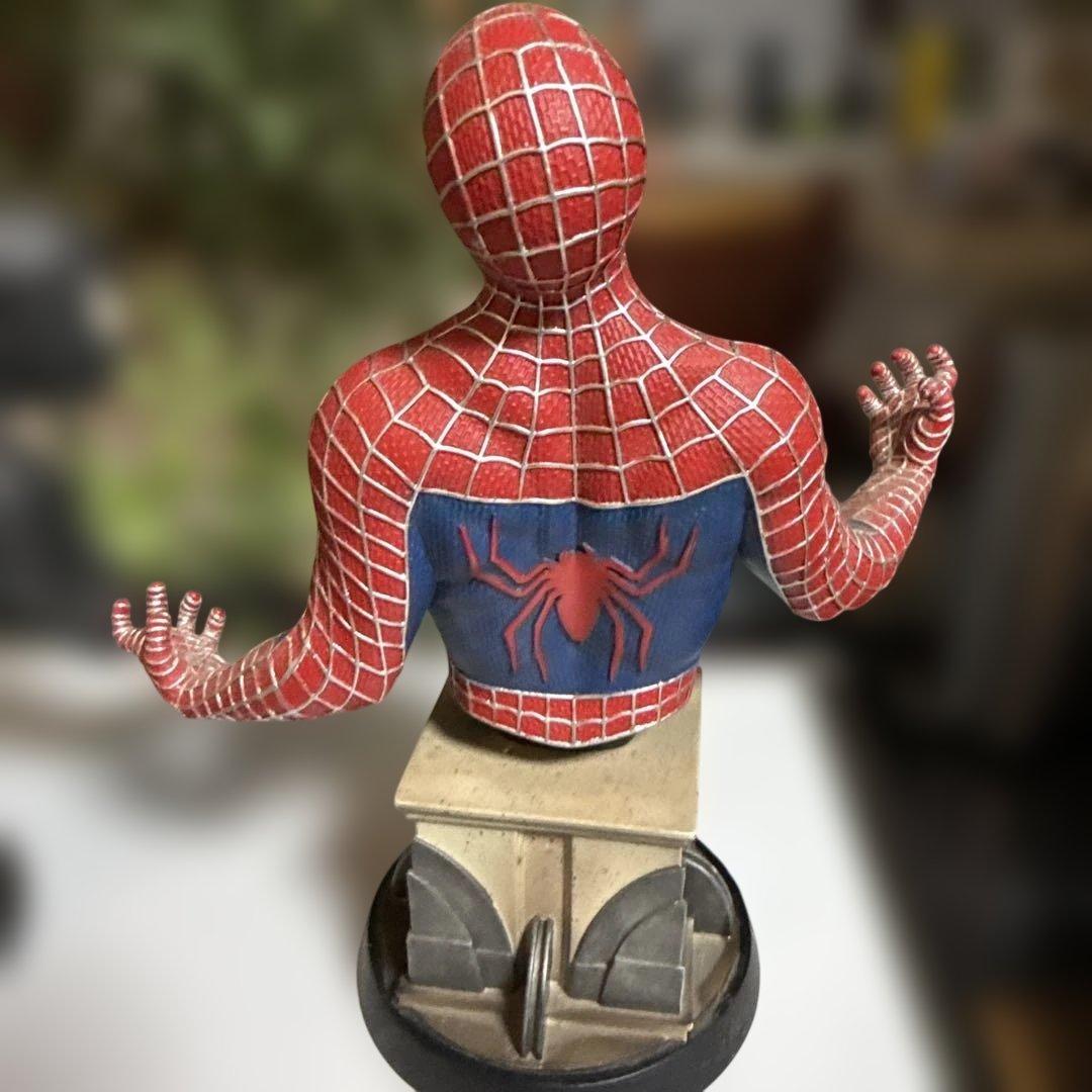 激レア】日本完全限定 スパイダーマン レッド & ブラック バージョン 胸像
