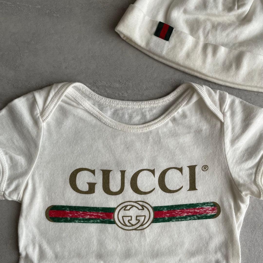 GUCCI グッチ ベビー ロンパース 6m-9m - メルカリ