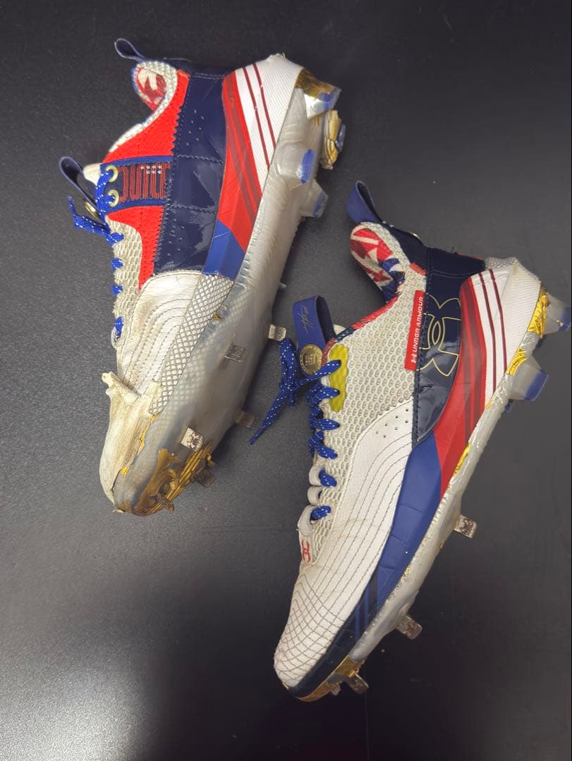 アンダーアーマー 金具スパイク 野球用 海外限定モデル ハーパーモデル