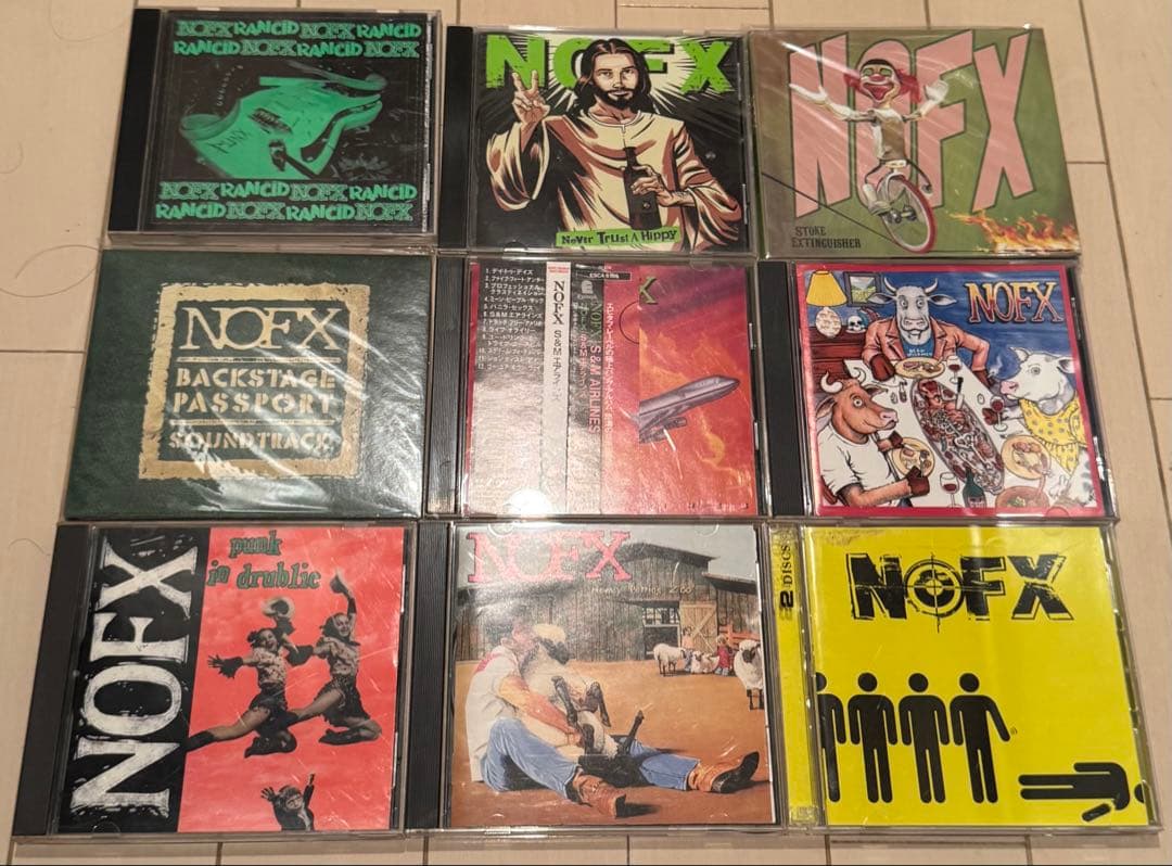 NOFX CD コレクション27枚 My NOFX collection : r/Cd_collectors