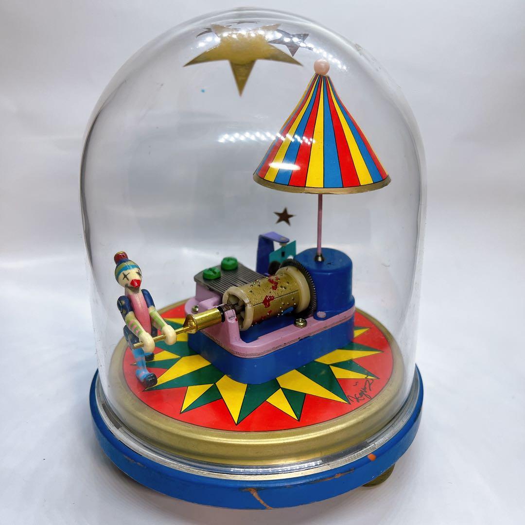 昭和レトロ むらいこうじ ピエロオルゴール ドーム型オルゴール - メルカリ