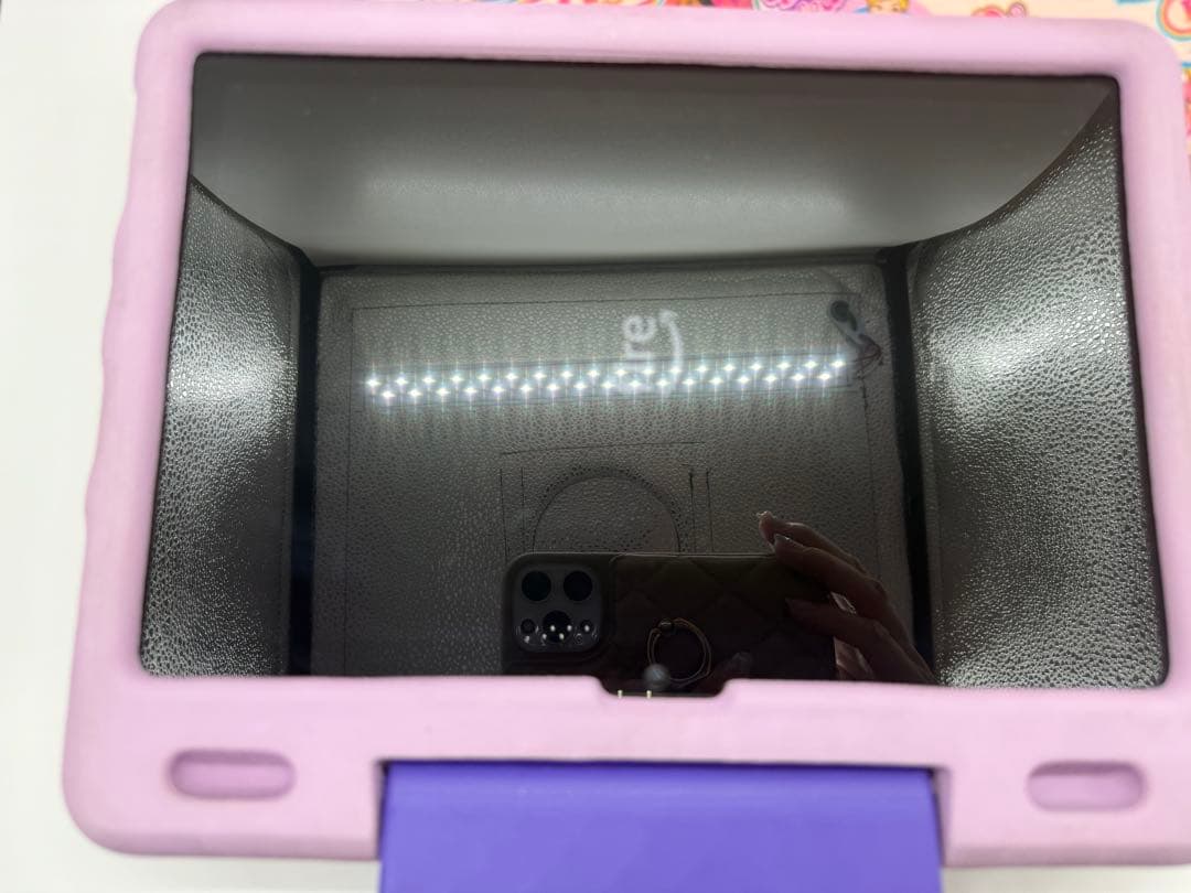 第11世代FireHD10キッズモデル10インチラベンダーケースガラスフィルム付