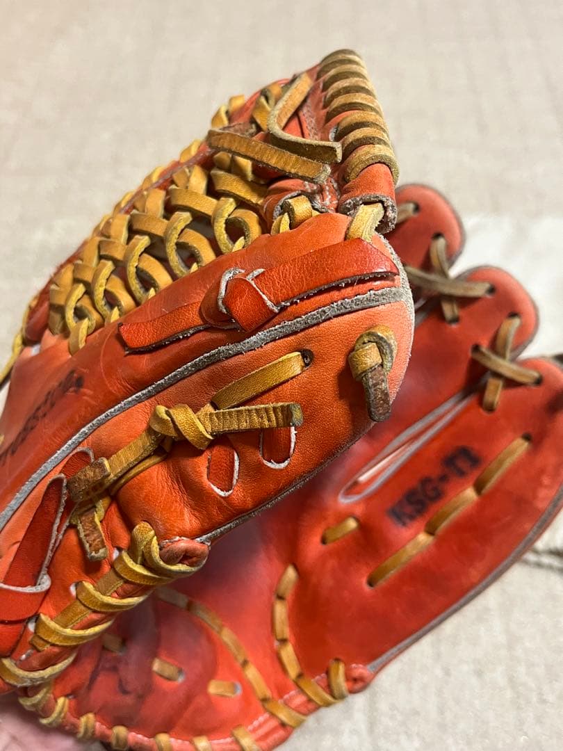 久保田スラッガー 硬式 内野手用 グローブ KSG-T1 鳥谷選手 ケース付き