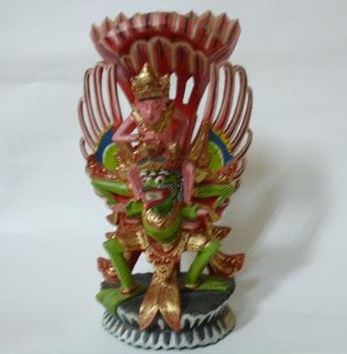 ガルーダ インドネシアバリ島購入品 木製彫刻 経年品 - メルカリ