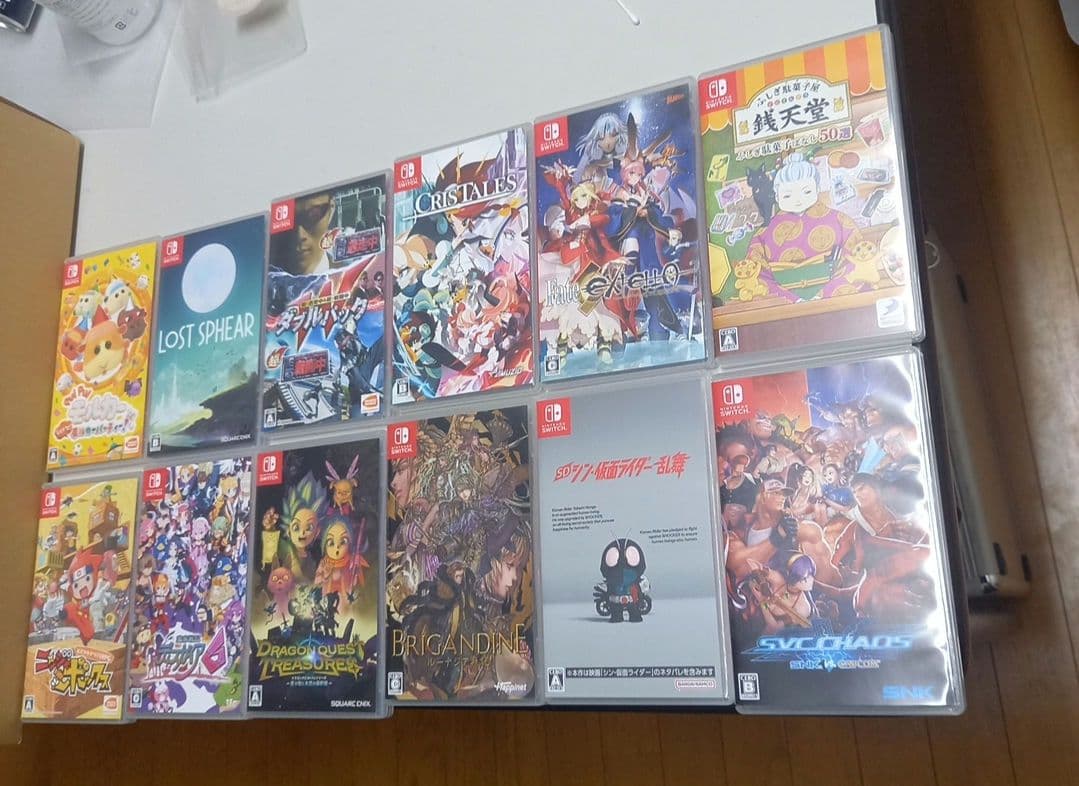 Switch ソフト新品未開封12本、中古62本 合計74本セットまとめ売り