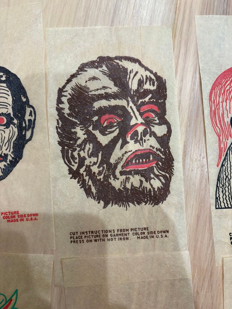 60s 転写 転写シート 山田蓮 オモシーチャンネル ヴィンテージ - メルカリ