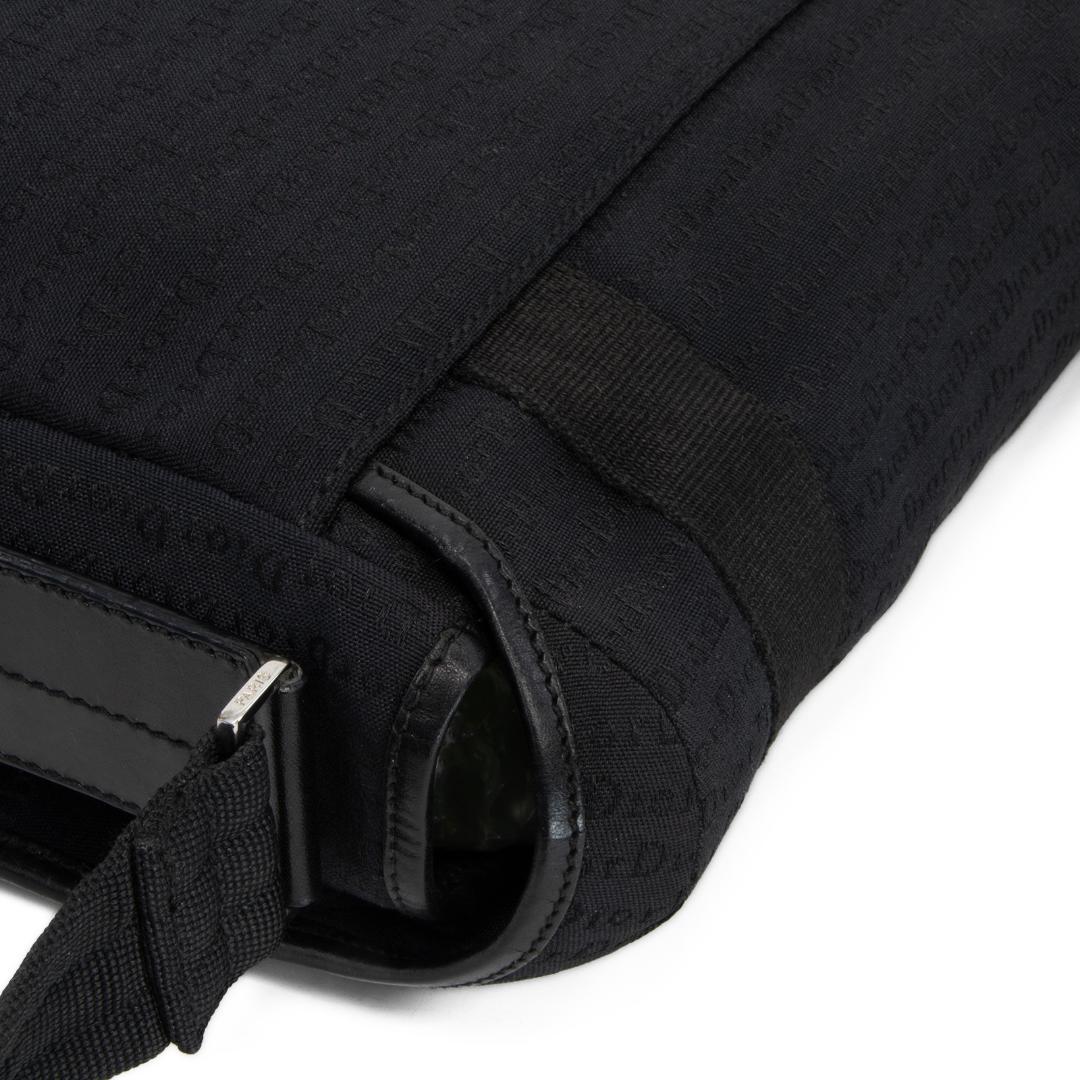 本物 ディオール オム メッセンジャーバッグ メンズ 黒 Y2K 斜め掛け