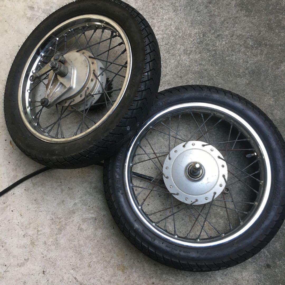 スーパーカブ 110 ホイールセット - メルカリ
