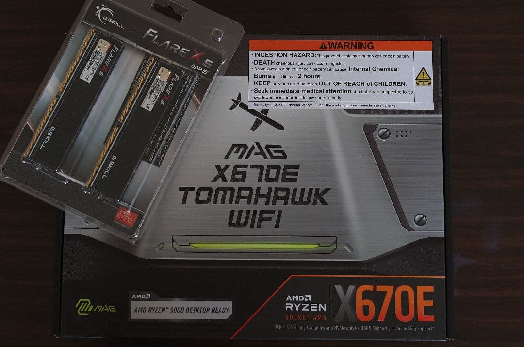 MSI MAG X670E TOMAHAWK WIFI + 32GBメモリー Amazon.com: MSI MAG X670E Tomahawk WiFi Gaming Motherboard (AMD