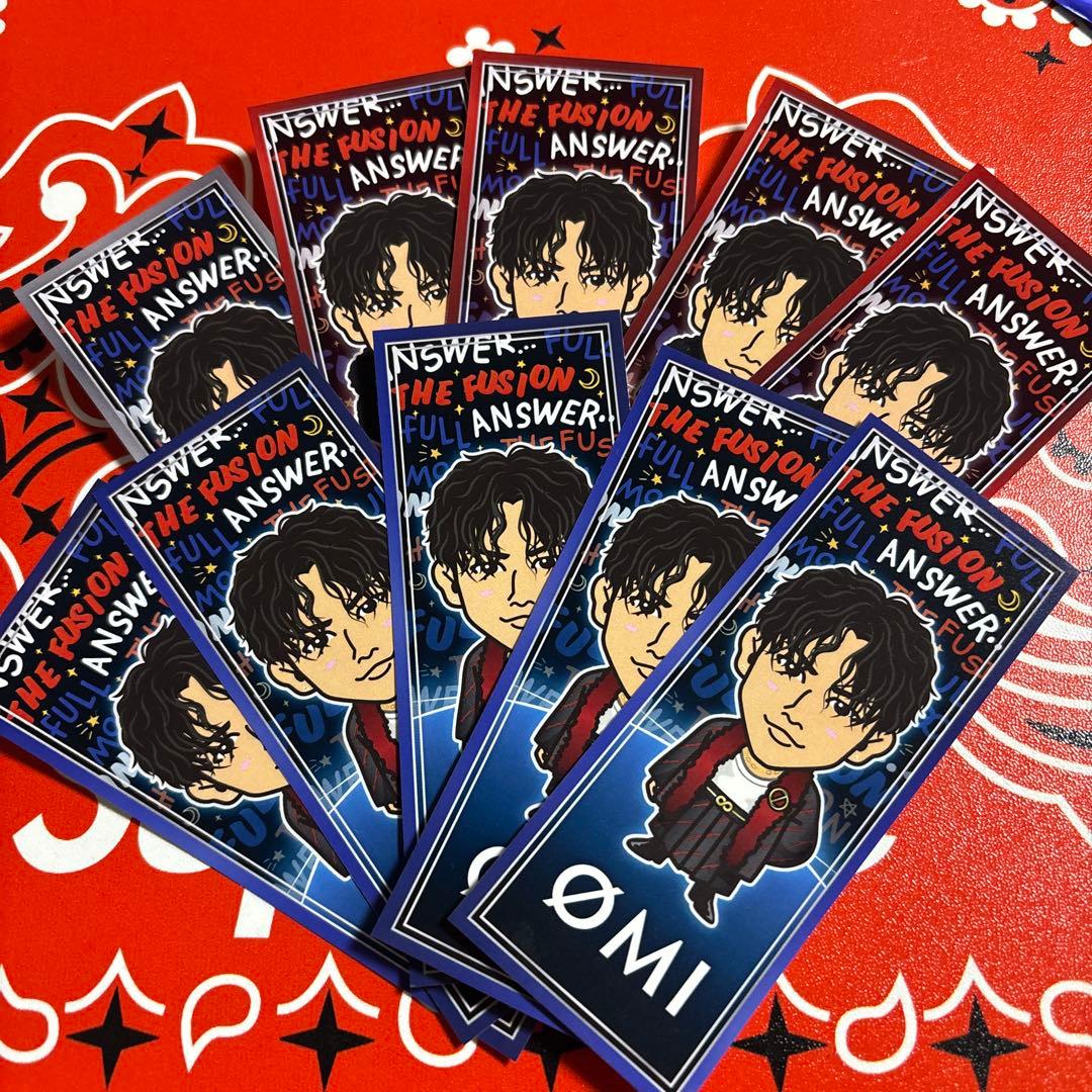 登坂広臣 千社札 ステッカー 10枚セット THE FUSION 縁日 - メルカリ