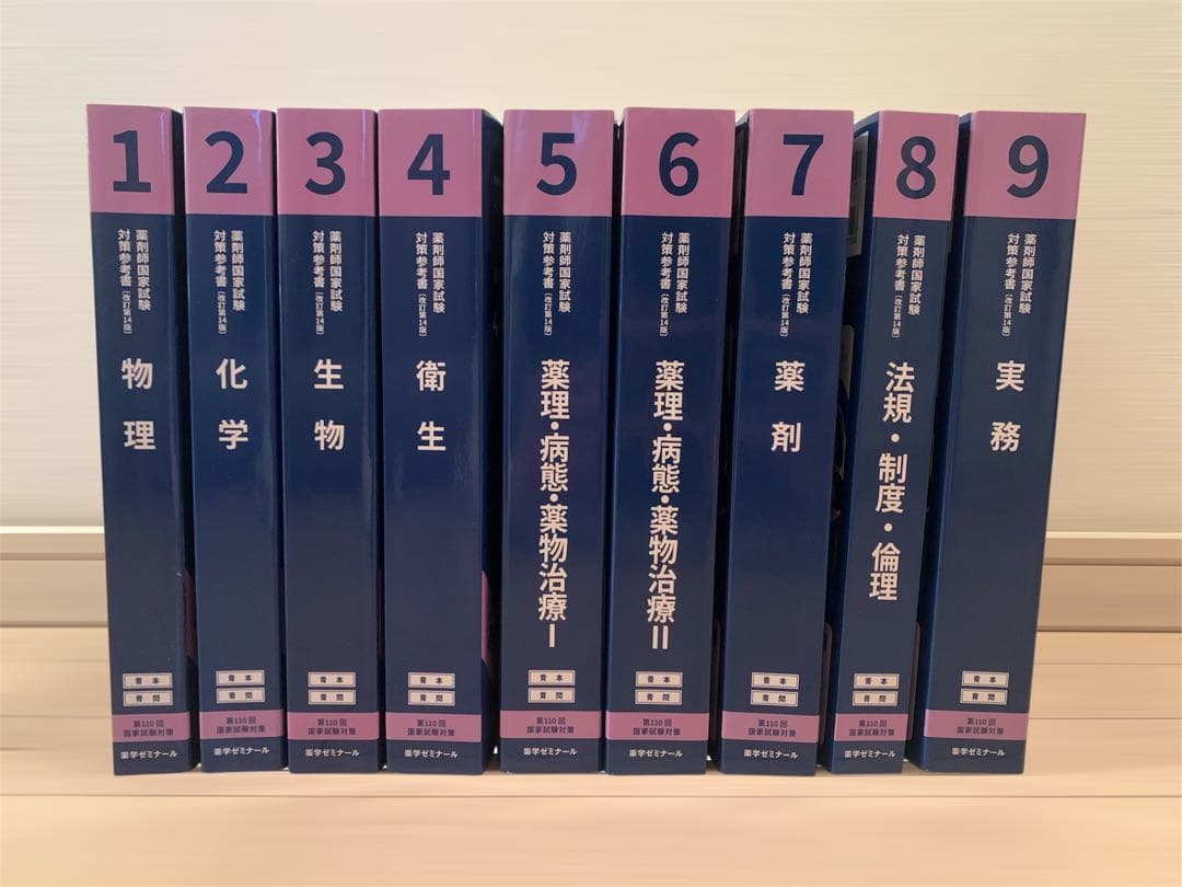 第110回薬剤師国家試験対策参考書 青本青問全科目セット 赤シート付き