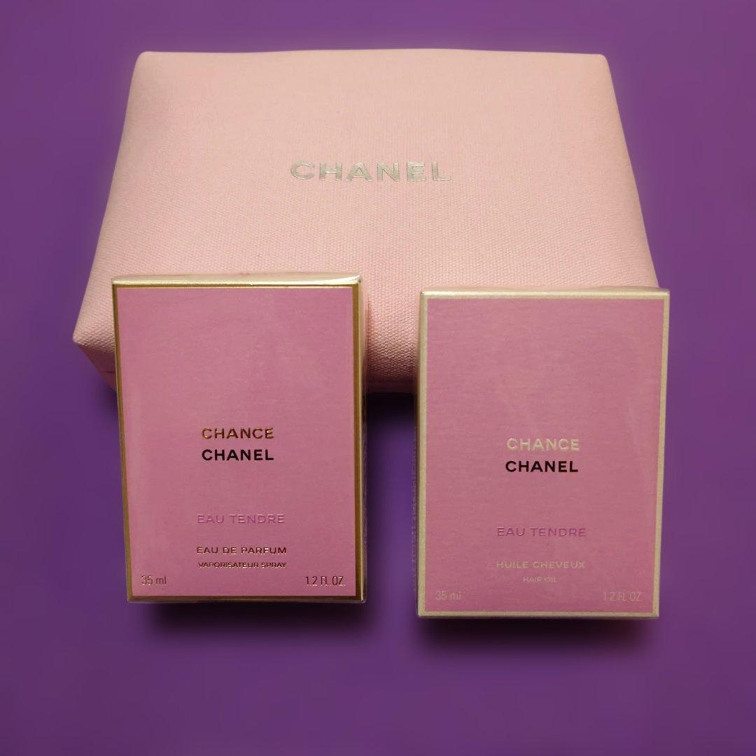 CHANEL ポーチ＆ヘアオイル パルファム セット