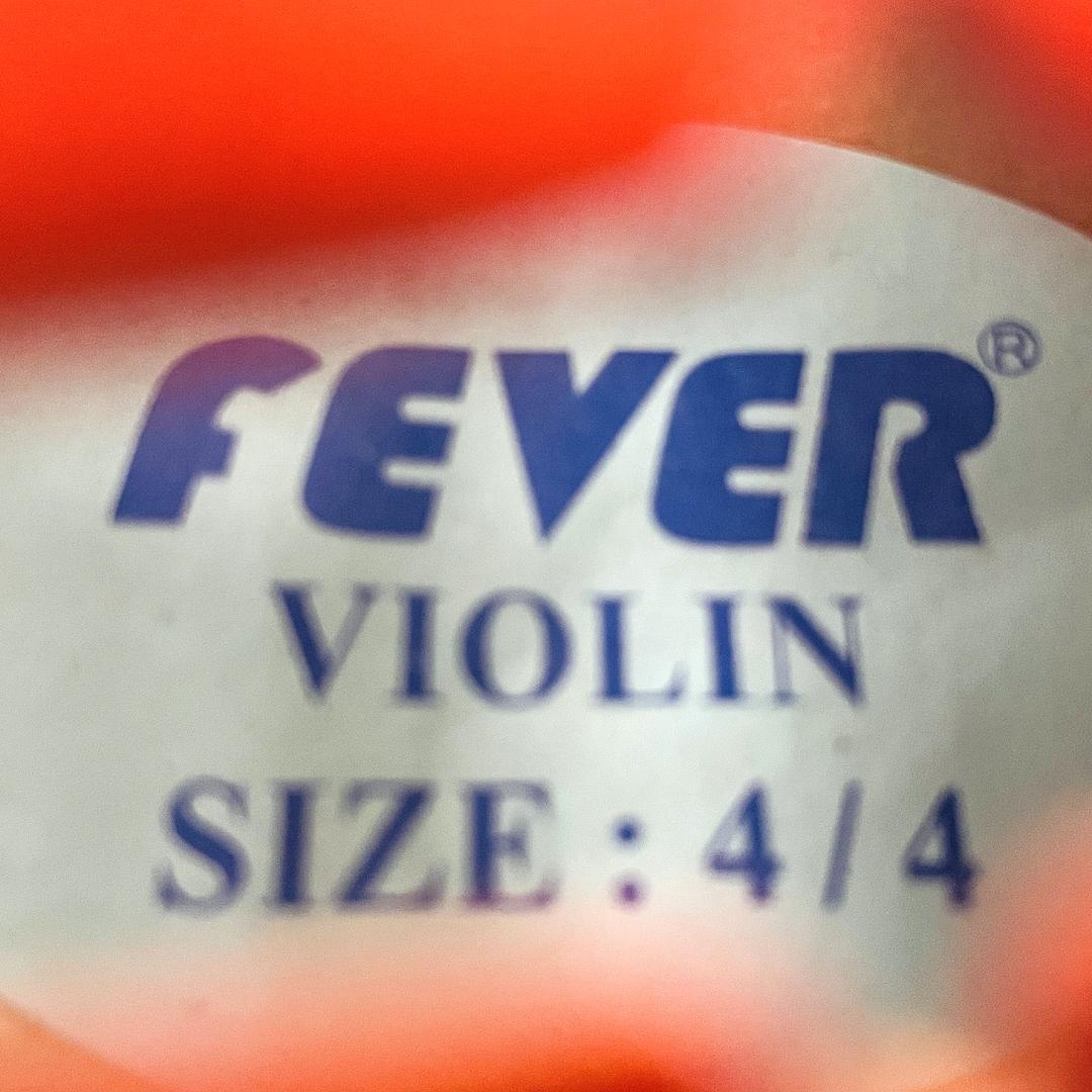 FEVER バイオリン 4/4 フルサイズ AUBERT駒 弓・ケース【整備品
