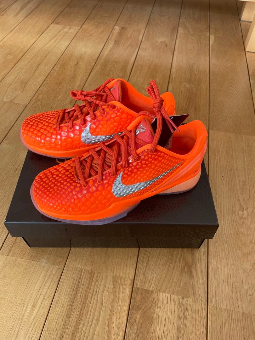 nike kobe6 gs プロトロ　トータルオレンジ　kids 23.5cm