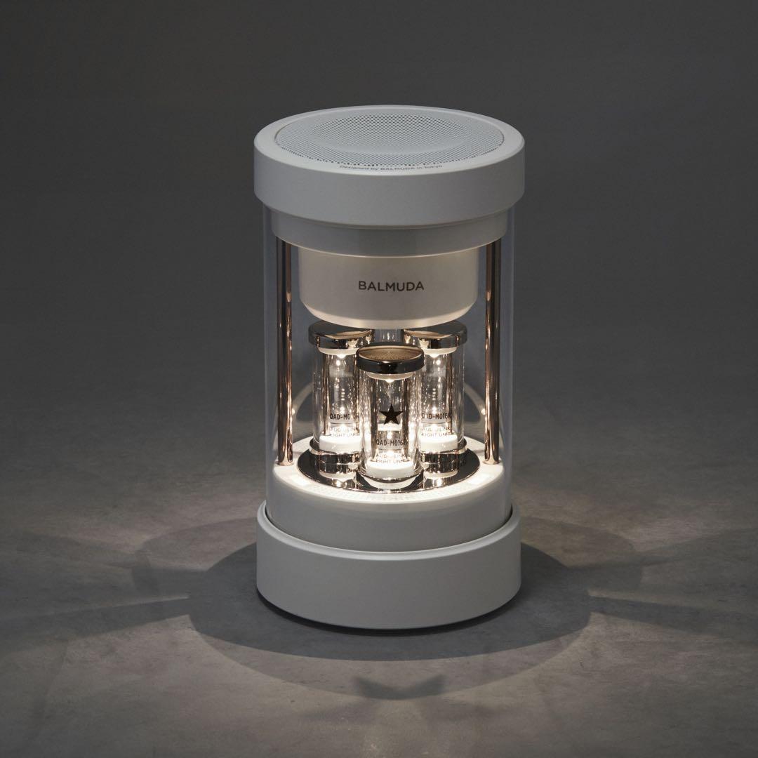 BALMUDA バルミューダ スピーカー ホワイト M01A-WH ブルートゥーススピーカー BALMUDA The Speaker（バルミューダ ザ