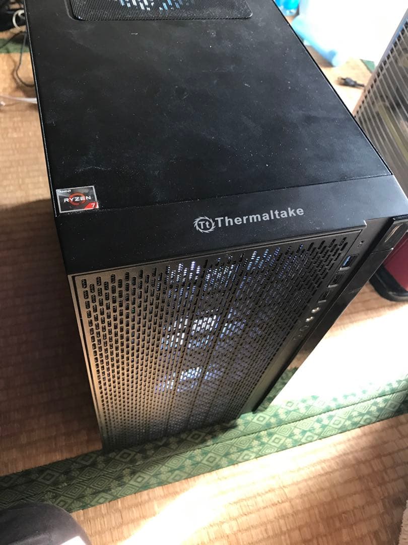 Thermaltake デスクトップ View 270 Plus TG ARGB Black Mid Tower E-ATX Case; 3x120mm ARGB