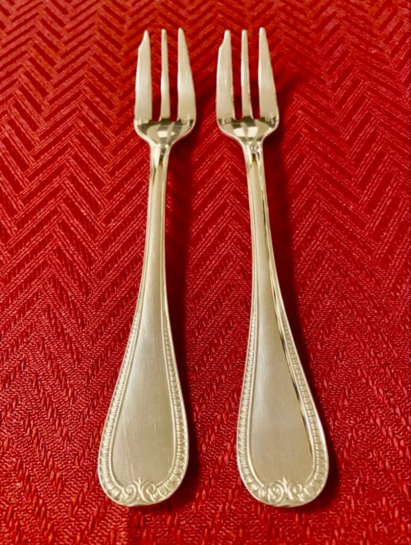 ☆美品☆素敵マルメゾン！】クリストフル マルメゾン ケーキフォーク