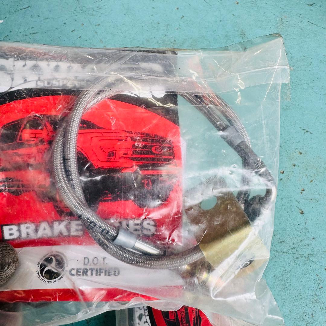 skyjacker ステンレスブレーキホース フロントリアセット tjラングラー