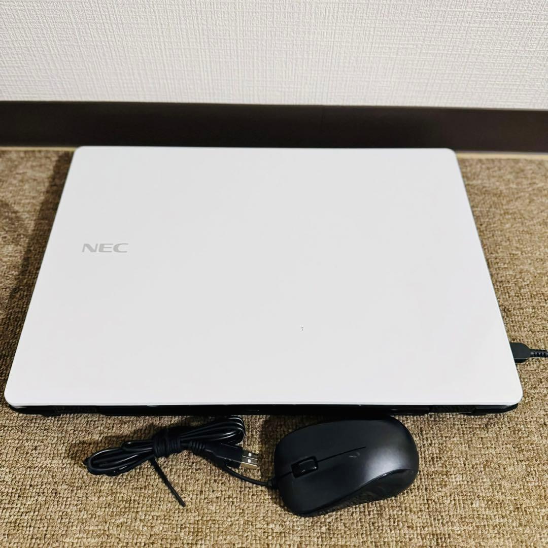 S244 NECノートパソコンWEBカメラSSD高速Windows11オフィス付 - メルカリ