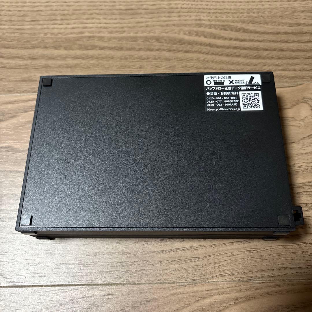 BUFFALO 外付けハードディスク 4.0TB HD-CD4U3-BA 動作品