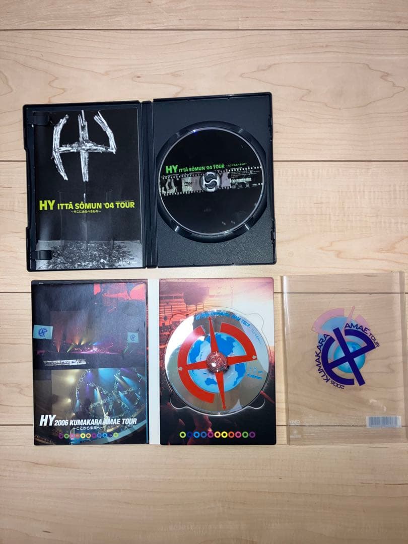 HY ライブDVD 2点まとめ売り 2004年ツアー/2006年ツアー - メルカリ