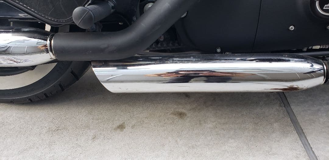 スクリーミンイーグル スポーツスター スラッシュダウンマフラー