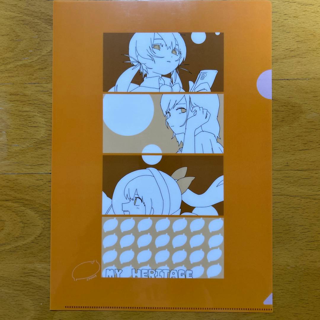 わたしのヘリテージ いよわ ステッカー、タワレコ特典クリアファイル