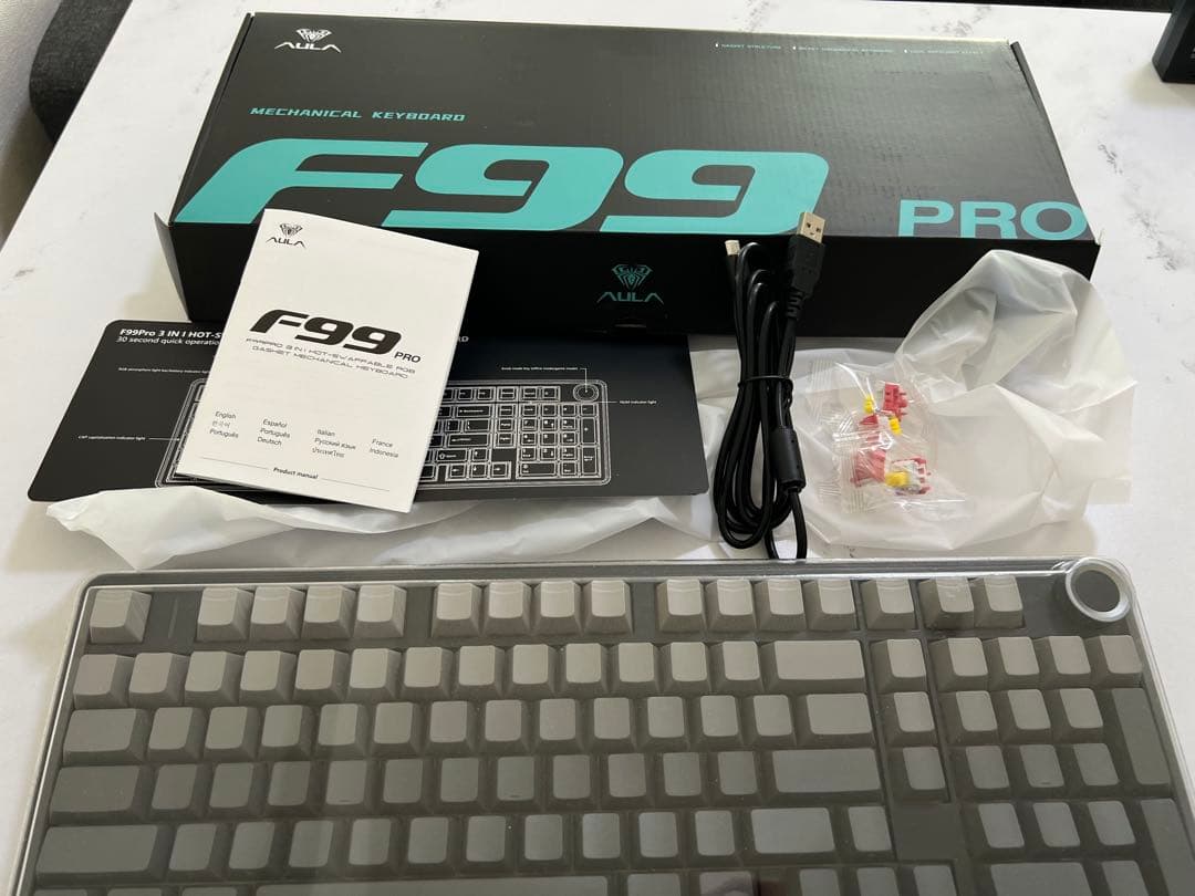 EPOMAKER x Aula F99 PRO ワイヤレスゲーミングキーボード Amazon.com: EPOMAKER X Aula F99 PRO Wireless Gaming Keyboard with