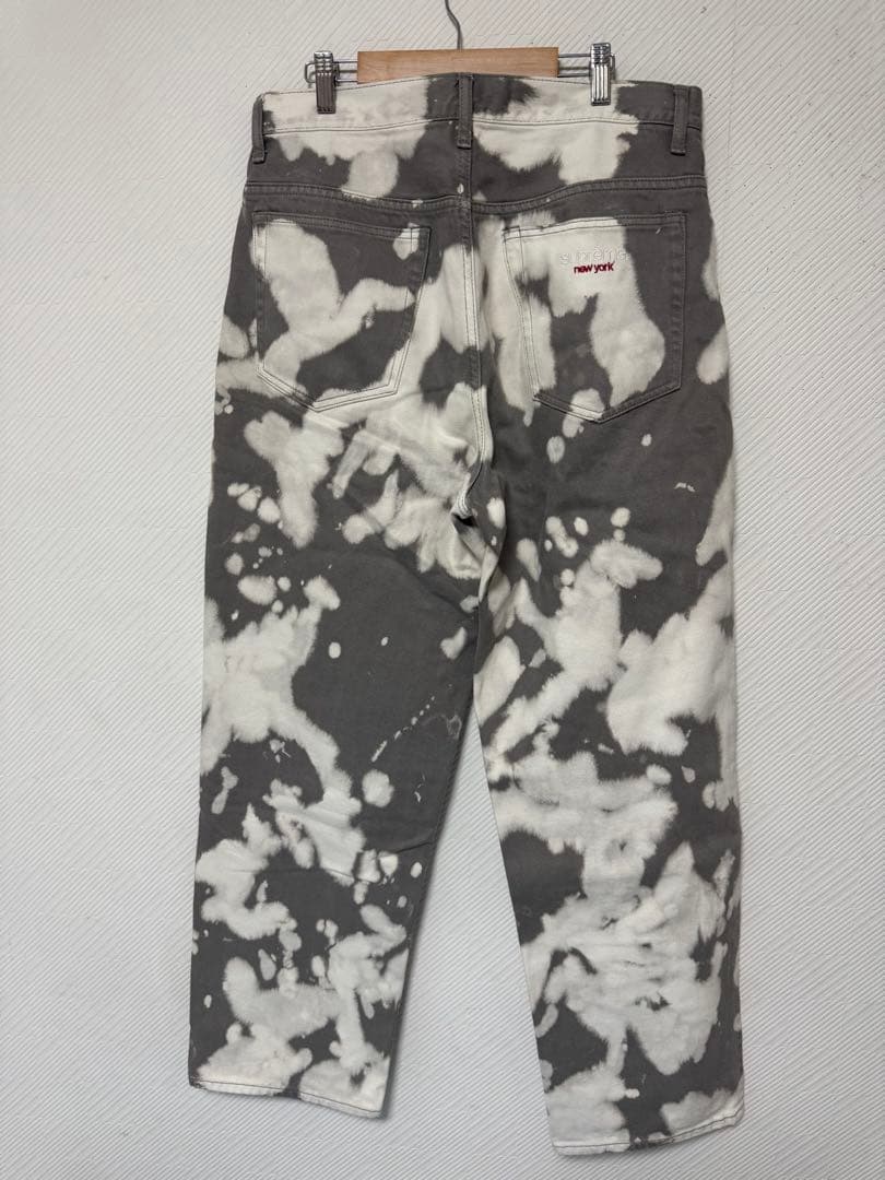 パンツ Supreme Baggy Jean \"Bleached\" 30