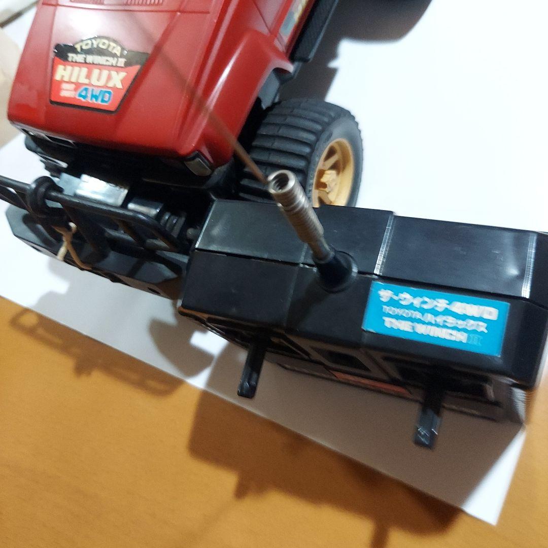 マツシロ ザ、ウインチ トヨタハイラックス4WDラジコン昭和レトロ