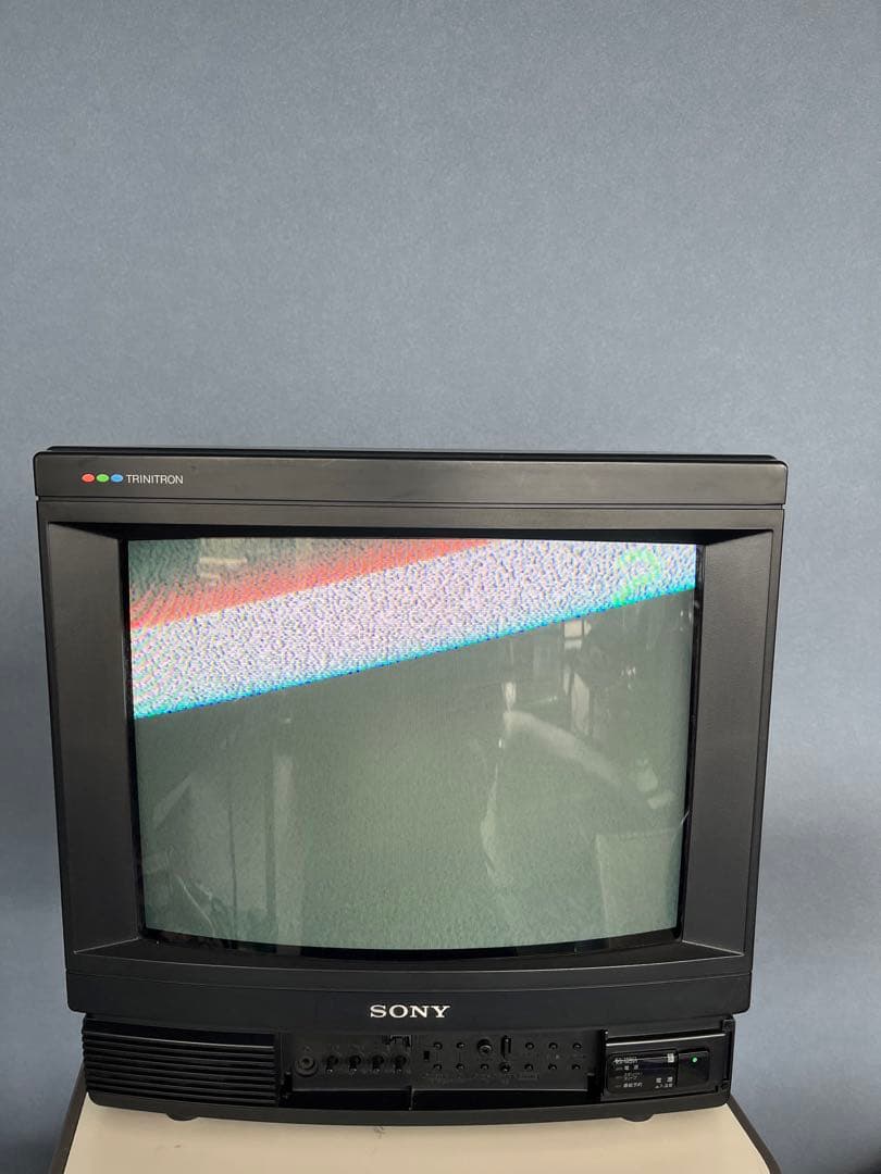 超希少 】昭和物リモコン付SONY ブラウン管テレビ KV-14GV1 - メルカリ