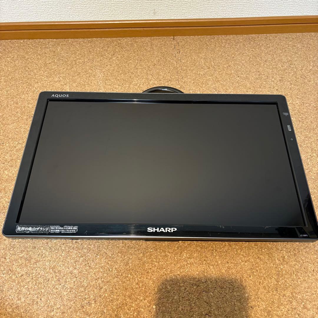 良品】SHARP AQUOS LC-20F5 テレビ セパレート 2012年製 - メルカリ